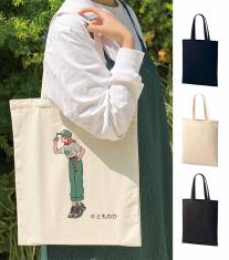 ライトキャンバスフラットバッグ(L)