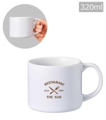 陶器マグストレート ショートワイド