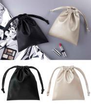 KD215321 レザータッチ巾着