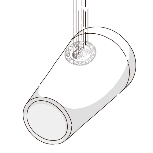 レーザー彫刻台紙印刷拡大