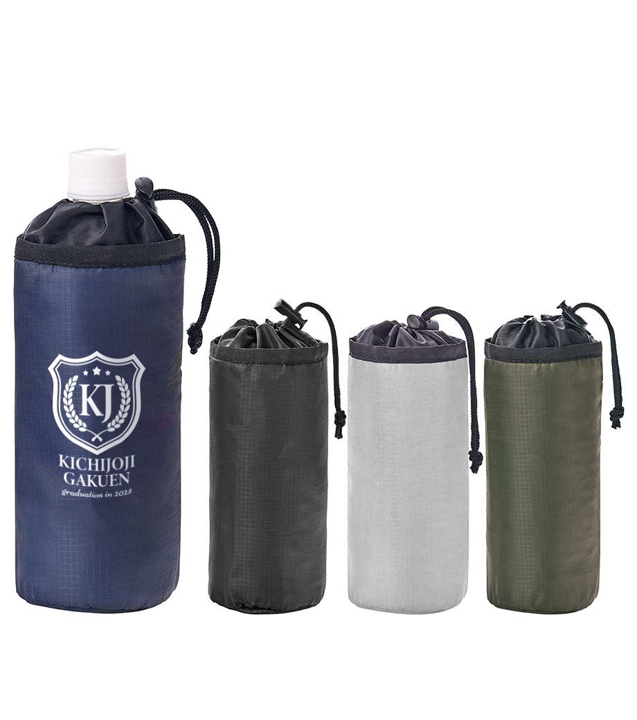 卒業記念品向け テントクロス保冷温ボトルホルダー DECO0070