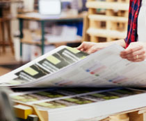 ロット数で印刷方法を変えるイメージ